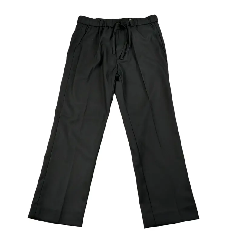 I'M Brian Pantalone tinta unita con Elastico In Vita Nero per Bambino