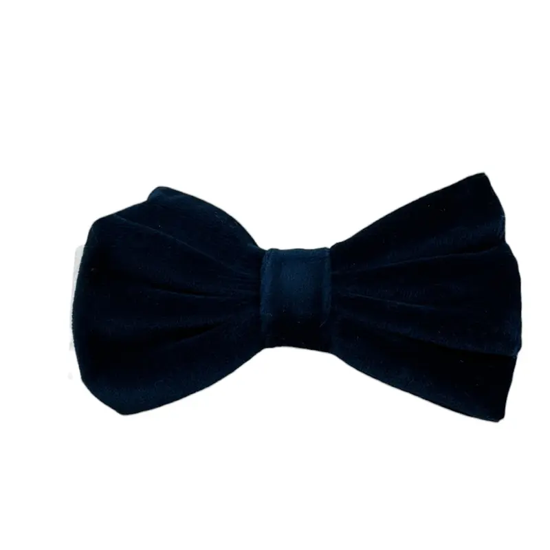Isabel & Martinez Fascia Bicolore con Fiocco Bianco/Blu per Neonata