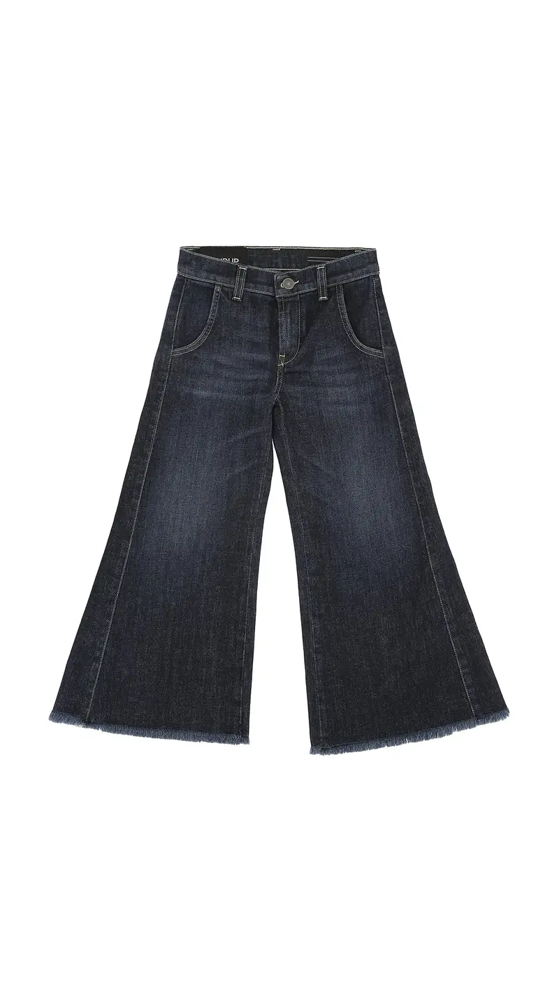 JEANS A ZAMPA BLU SCURO DONDUP