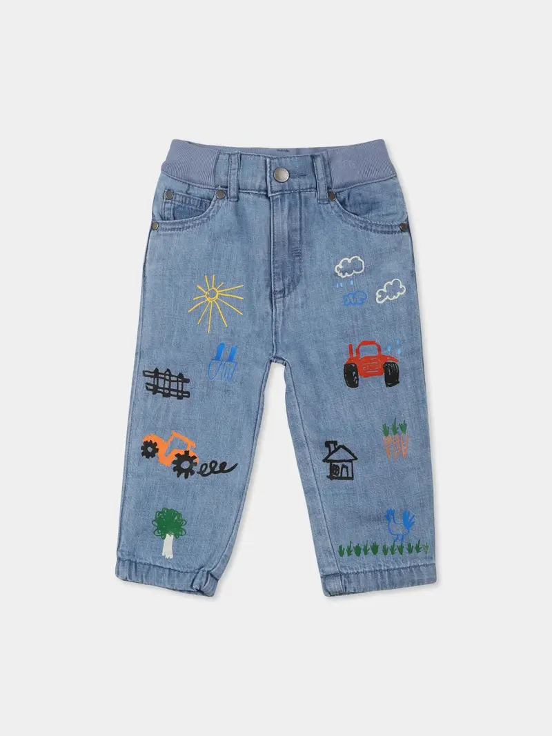 JEANS BLU STELLA MCCARTNEY