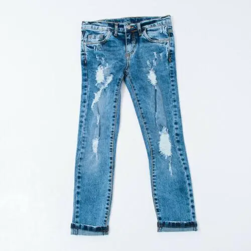 Jeans con stampa