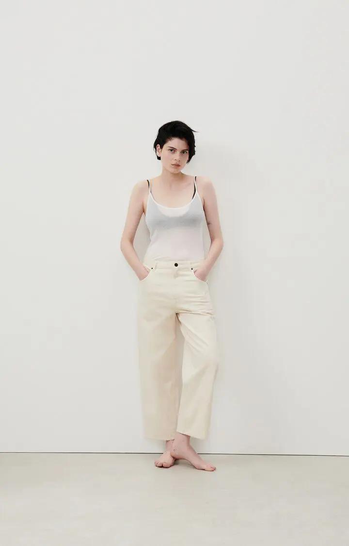 JEANS DONNA SPYWOOD | ECRU