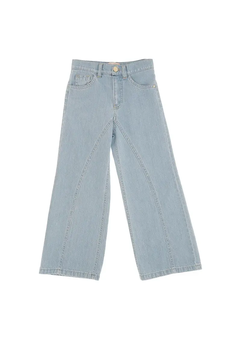 JEANS IN DENIM CHIARO ELISABETTA FRANCHI
