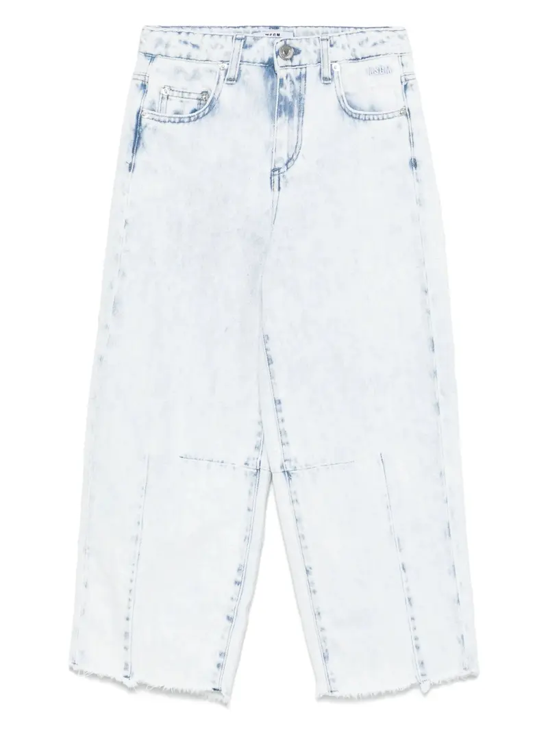 JEANS IN DENIM CHIARO MSGM
