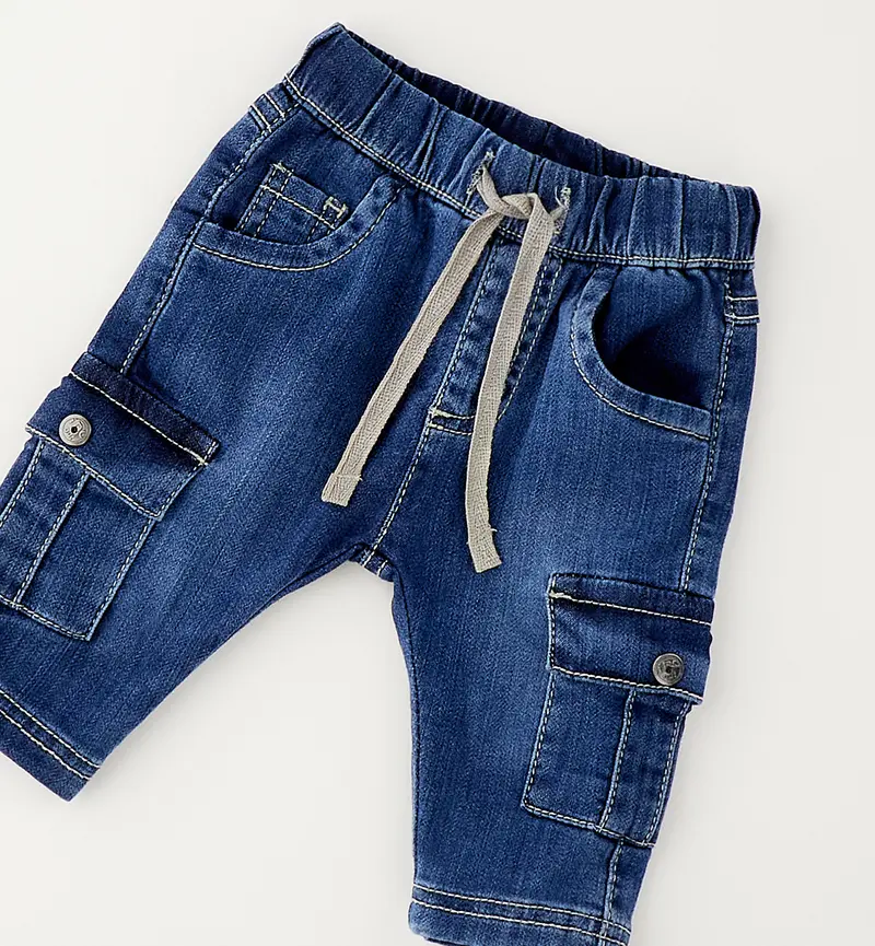 jeans neonato cargo
