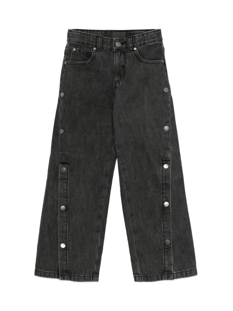 JEANS NERO CON BOTTONI  STELLA MCCARTNEY