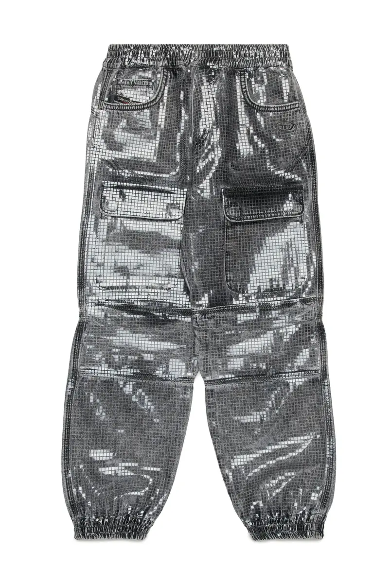 JEANS NERO CON PAILLETTES DIESEL