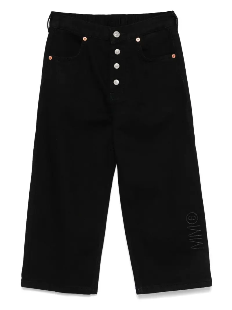 Jeans per bambina Maison Margiela Kids ampio