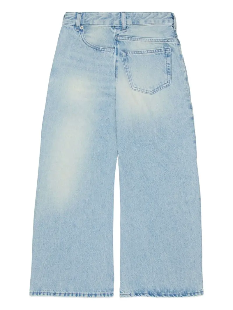 Jeans per bambina Maison Margiela Kids sbagliato