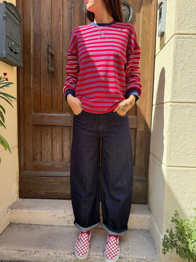 Jeans tasca a cuore