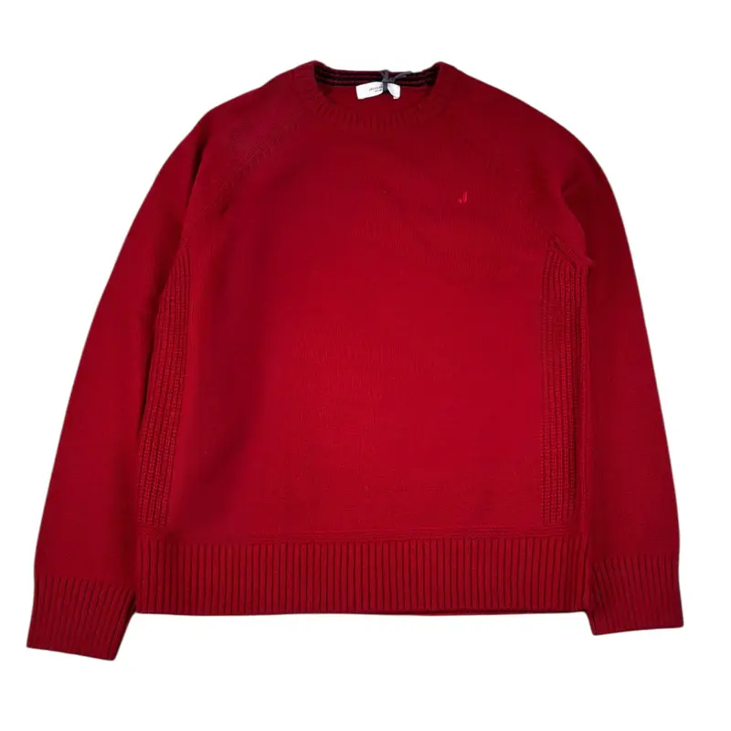 Jeckerson Maglia Girocollo tinta unita Rosso per Bambino