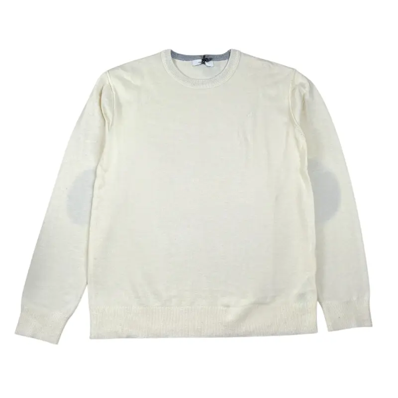 Jeckerson Maglia tinta unita Girocollo Panna per Bambino