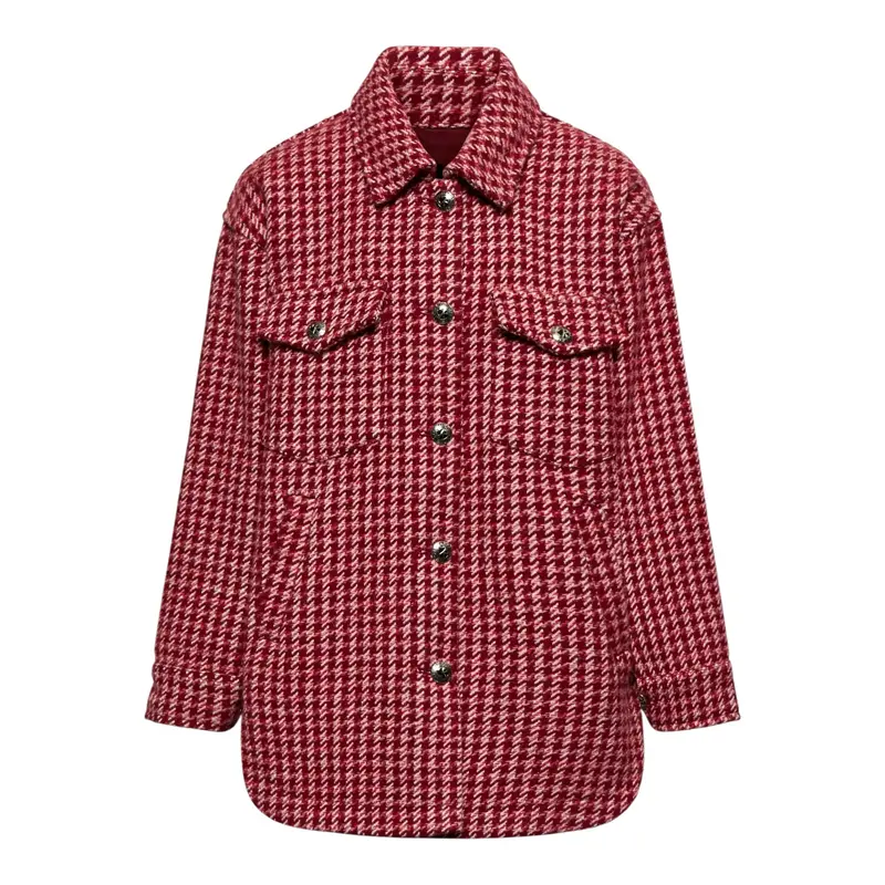John Richmond Camicia Manica Lunga tinta unita Rosso per Neonata