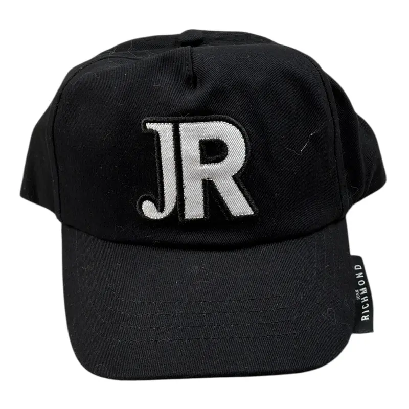 John Richmond Cappello Modello Berretto tinta unita con Stampa Nero per Bambino