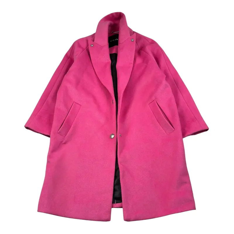 John Richmond Cappotto tinta unita Fuxia per Bambina