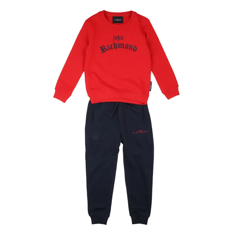 John Richmond Completo Felpa e Pantaloni bambino ragazzo