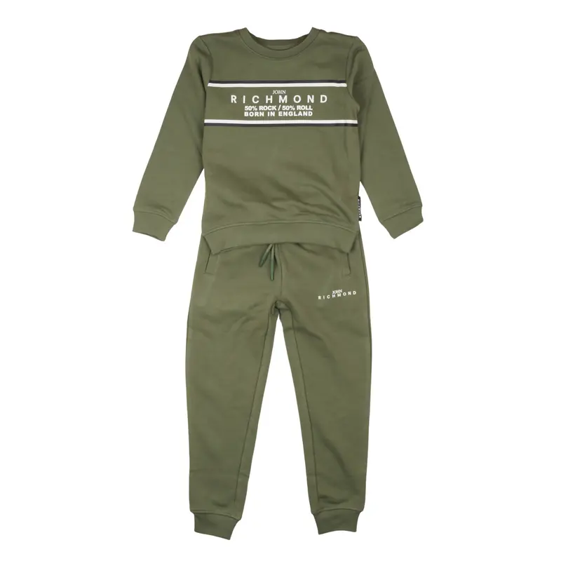 John Richmond Completo Felpa e Pantaloni bambino ragazzo
