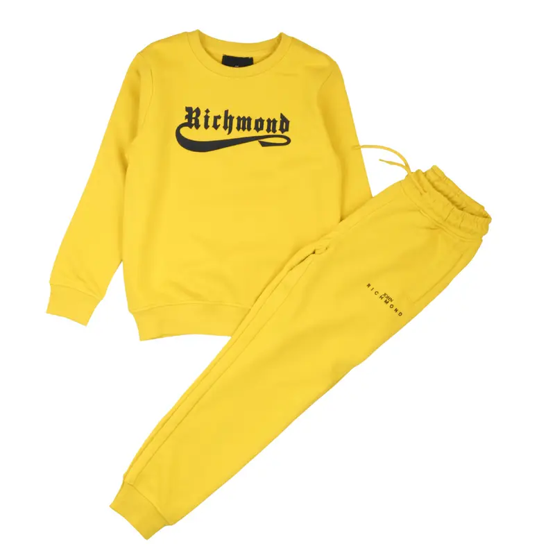 John Richmond Completo felpa e pantaloni bambino ragazzo