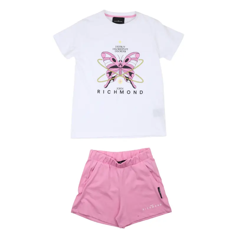 John Richmond Completo maglietta e pantaloncini Micas