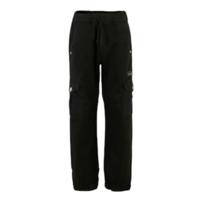 John Richmond Jeans tinta unita con Elastico In Vita Nero per Bambino