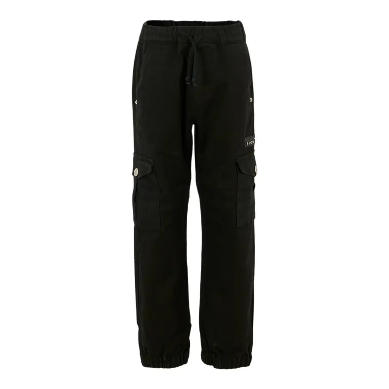 John Richmond Jeans tinta unita con Elastico In Vita Nero per Neonato