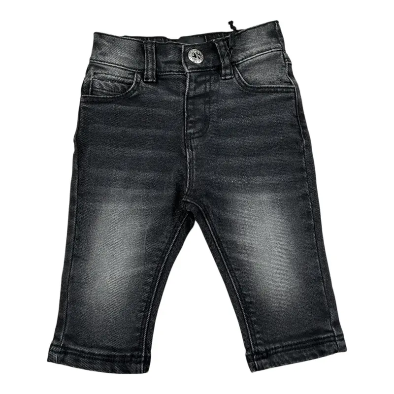 John Richmond Jeans tinta unita con Stampa Nero per Neonato
