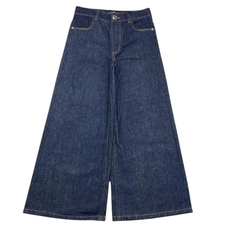 John Richmond Jeans tinta unita Modello Palazzo Blu per Bambina