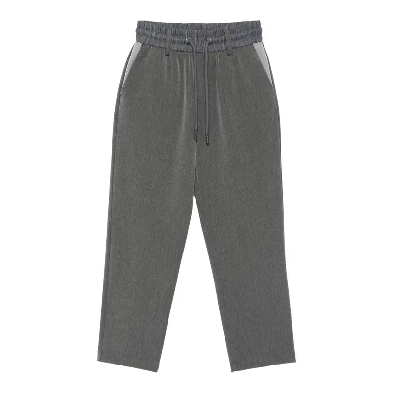 John Richmond Pantalone tinta unita con Elastico In Vita Grigio per Bambino