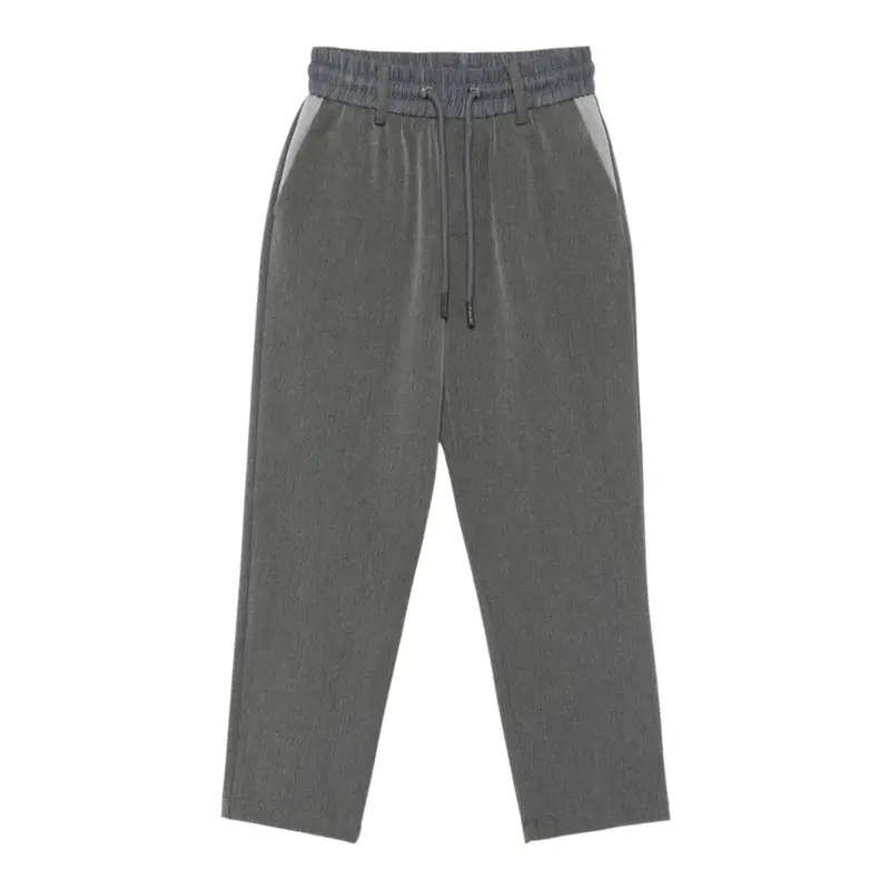 John Richmond Pantalone tinta unita con Elastico In Vita Grigio per Neonato