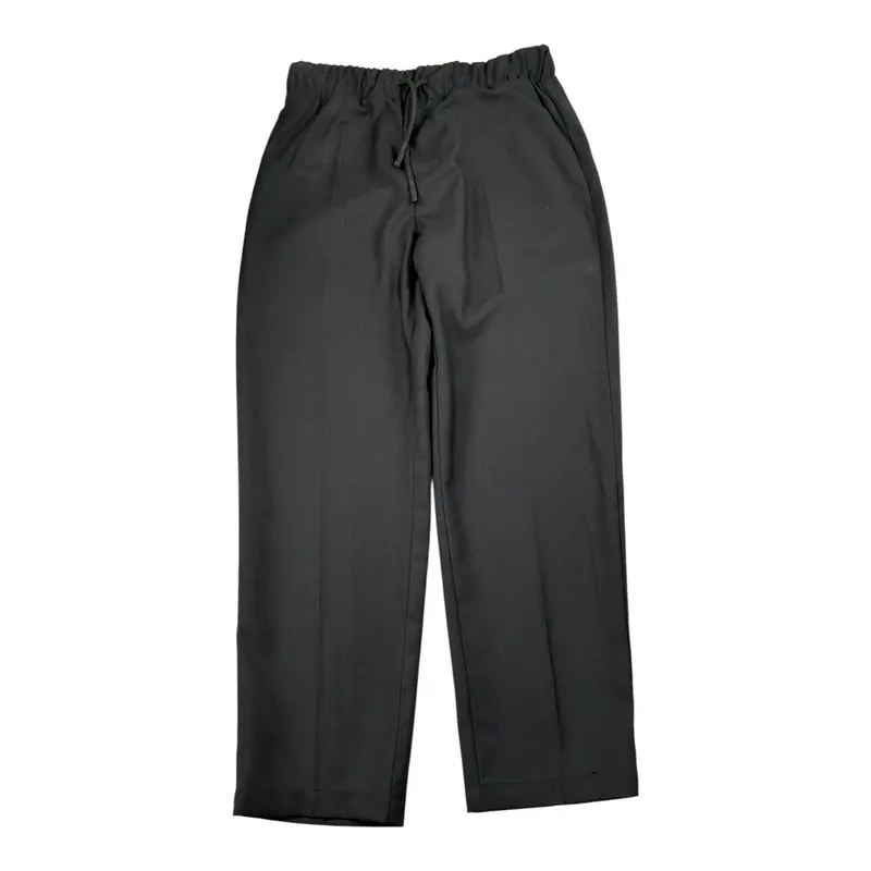 John Richmond Pantalone tinta unita con Elastico In Vita Nero per Bambino