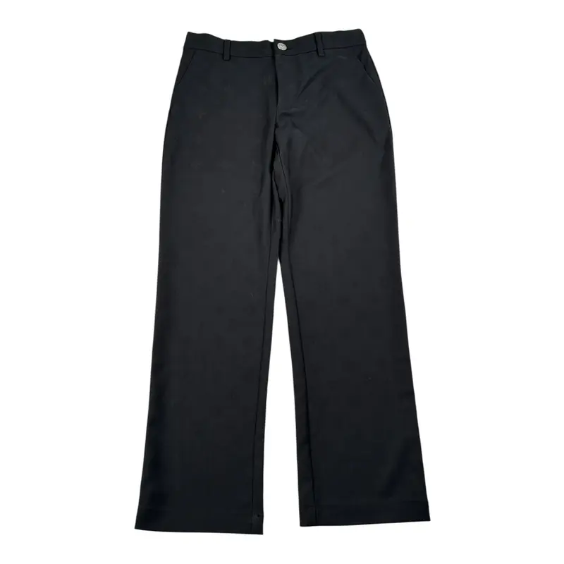 John Richmond Pantalone tinta unita con Girovita Regolabile Nero per Bambino