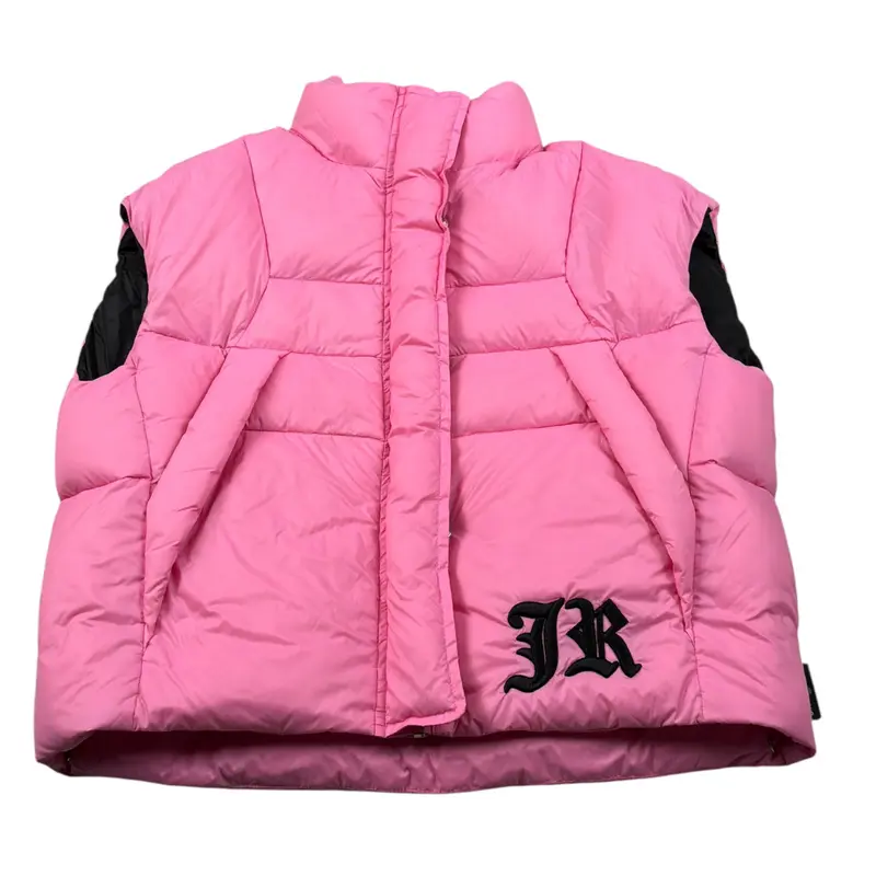 John Richmond Smanicato tinta unita con Logo Rosa per Bambina