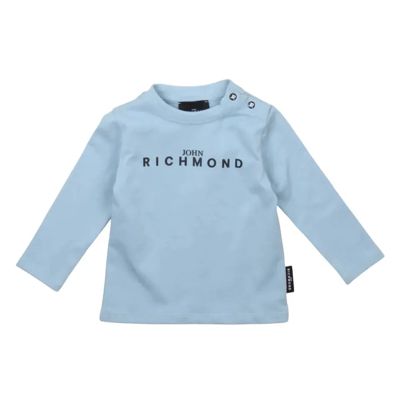 John Richmond T-Shirt celeste neonato