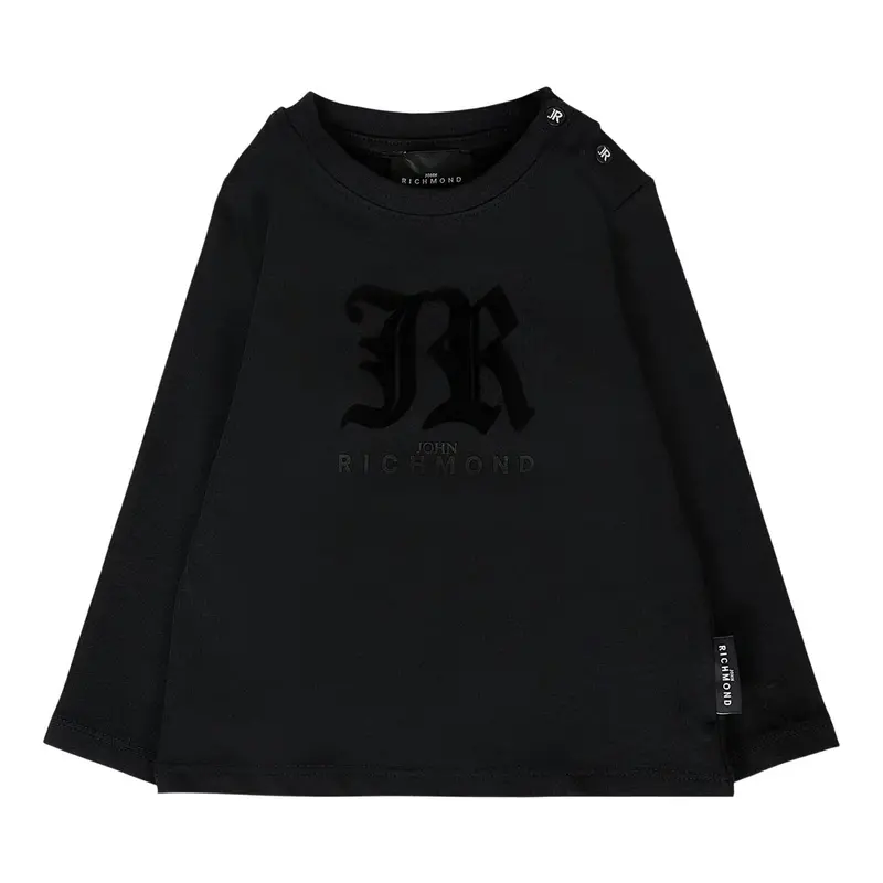 John Richmond T-Shirt dames nera neonato