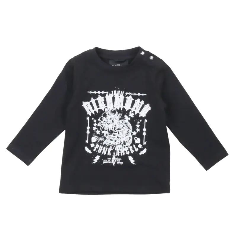John Richmond T-shirt manica lunga neonato