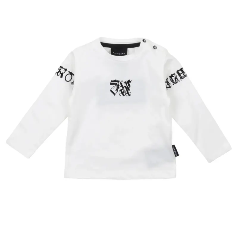 John Richmond T-Shirt nikitovic bianca neonato bambino