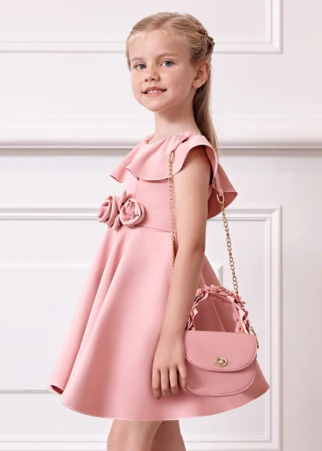 Junior | Vestito in crepe fluido
