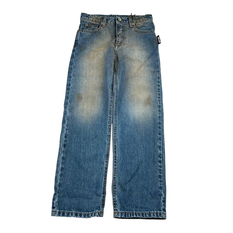 Just Cavalli Jeans tinta unita con Giroita Regolabile Blu per Bambina