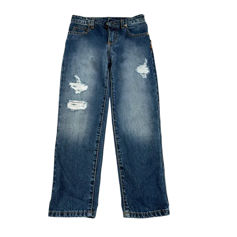 Just Cavalli Jeans tinta unita con Girovita Regolabile Blu per Bambino