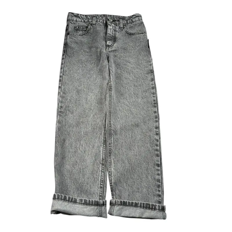 Just Cavalli Jeans tinta unita con Girovita Regolabile Grigio per Bambina