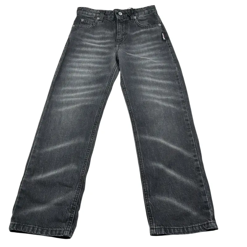 Just Cavalli Jeans tinta unita con Girovita Regolabile Nero per Bambino