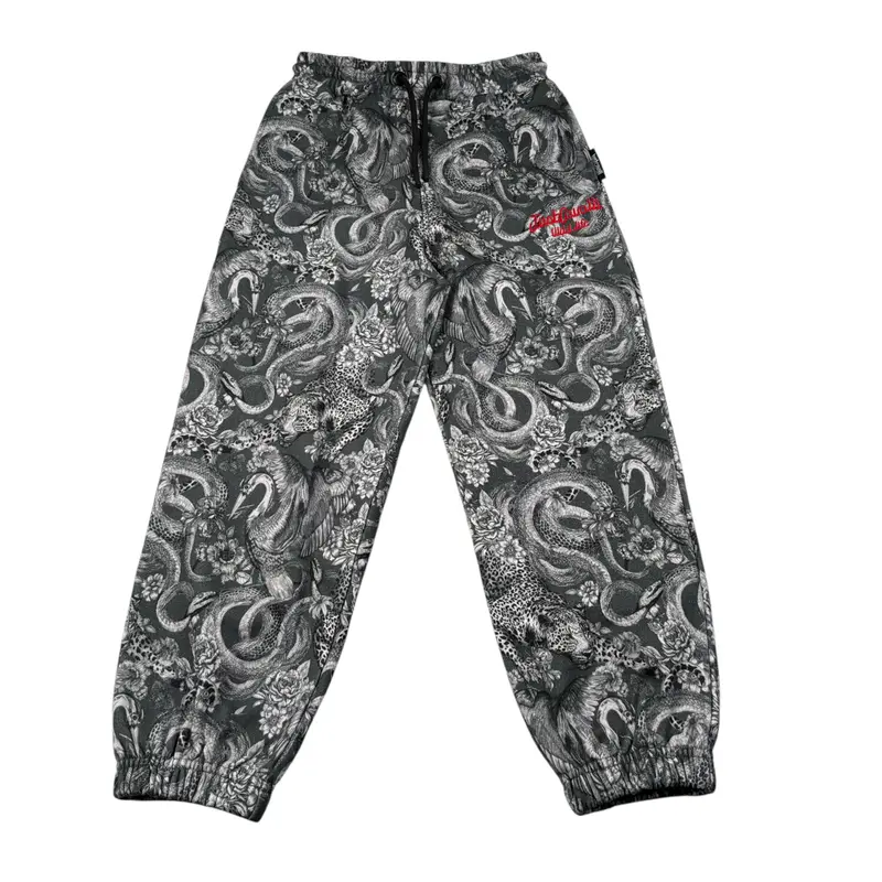 Just Cavalli Pantalone Tuta Stampa Fantasia Grigio per Bambino