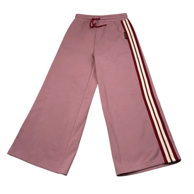 Just Cavalli Pantalone Tuta tinta unita Modello Palazzo Rosa per Bambina