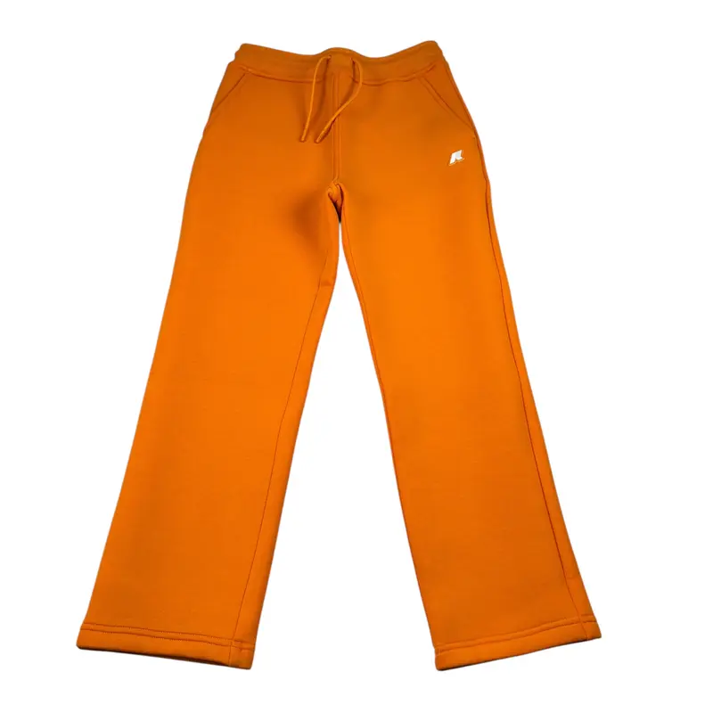 K-Way Pantalone Tuta tinta unita con Logo Arancione per Bambino
