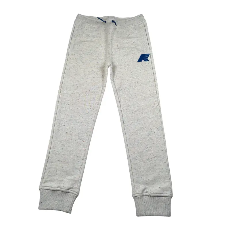 K-Way Pantalone Tuta tinta unita con Logo Beige per Bambino