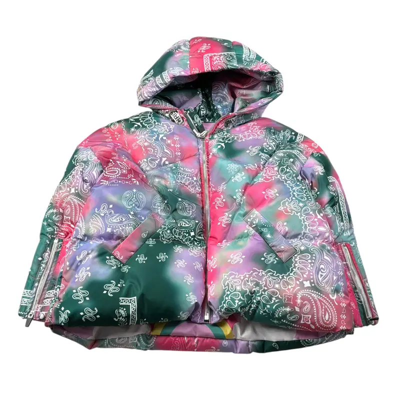 Khrisjoy Giubbino con Stampa Fantasia Multicolor per Bambina