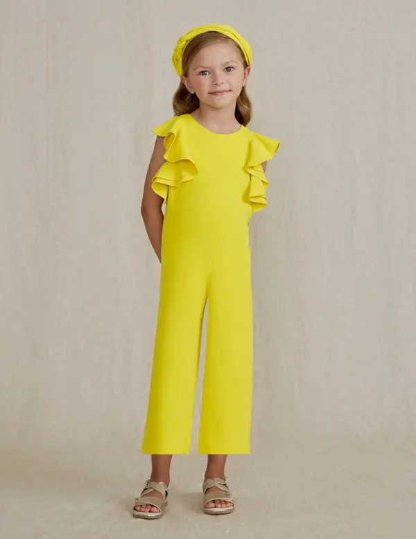 Kids | Tuta in volant crepe