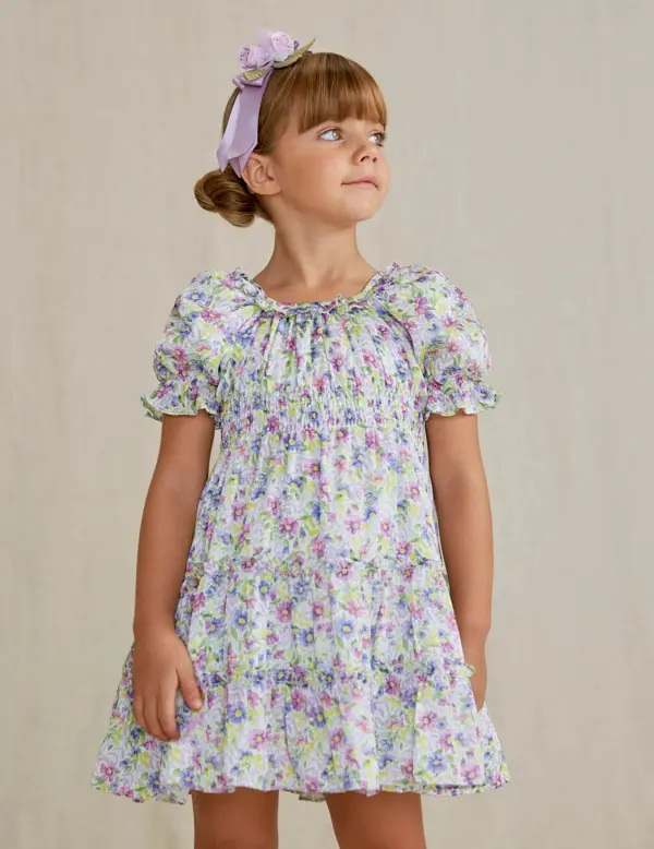 Kids | Vestito tessuto stampato