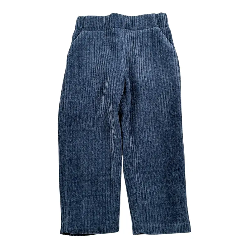 La Stupenderia Pantalone tinta unita con Elastico In Vita Blu per Bambino