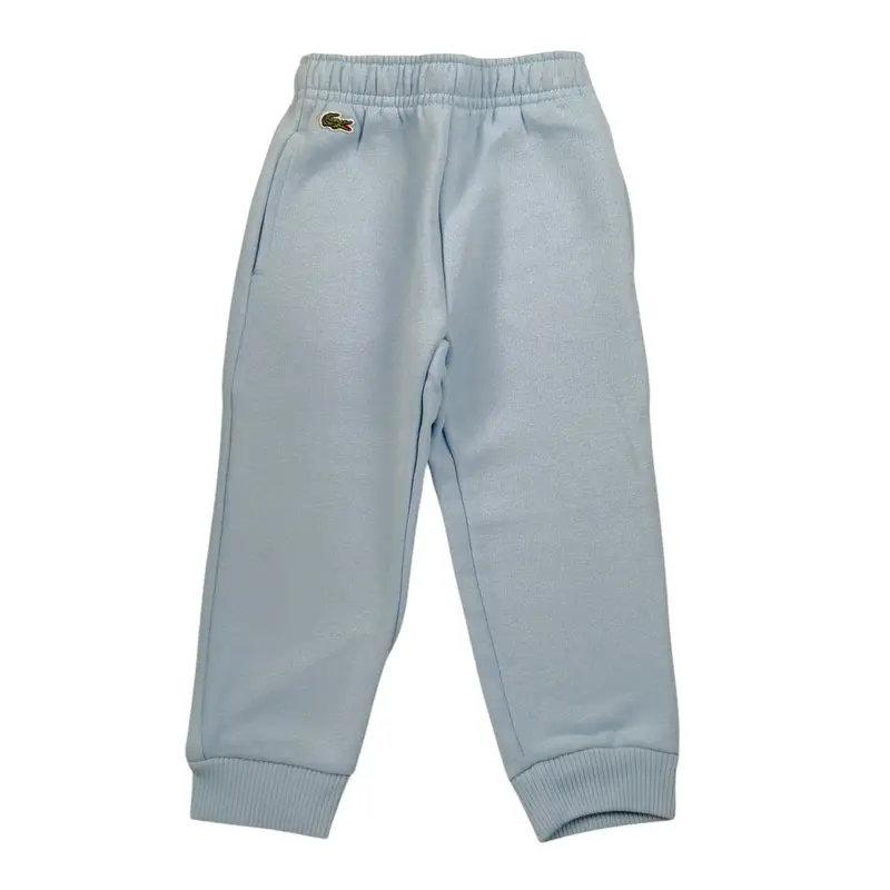 Lacoste Pantalone Modello Tuta tinta unita Azzurro per Neonato